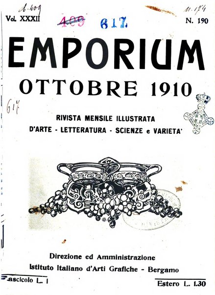 Emporium rivista mensile illustrata d'arte, letteratura, scienze e varietà