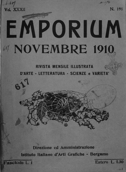 Emporium rivista mensile illustrata d'arte, letteratura, scienze e varietà