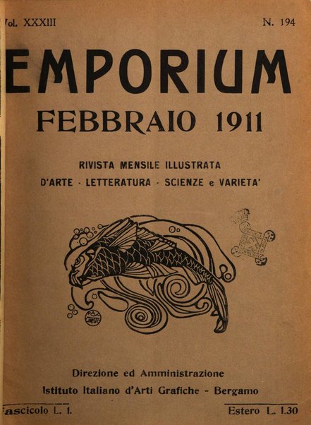 Emporium rivista mensile illustrata d'arte, letteratura, scienze e varietà