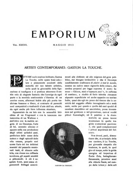 Emporium rivista mensile illustrata d'arte, letteratura, scienze e varietà