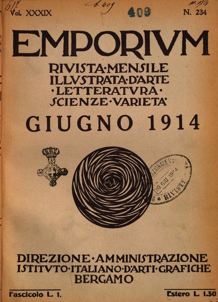 Emporium rivista mensile illustrata d'arte, letteratura, scienze e varietà