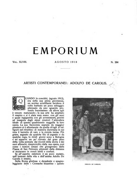 Emporium rivista mensile illustrata d'arte, letteratura, scienze e varietà