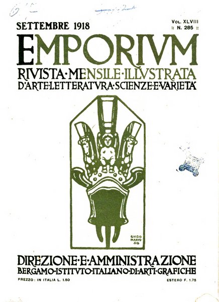 Emporium rivista mensile illustrata d'arte, letteratura, scienze e varietà