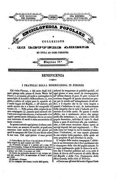 Enciclopedia popolare o collezione di letture amene ed utili ad ogni persona