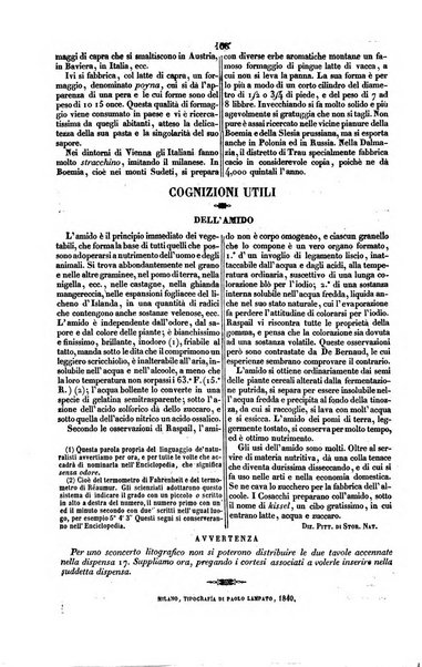 Enciclopedia popolare o collezione di letture amene ed utili ad ogni persona