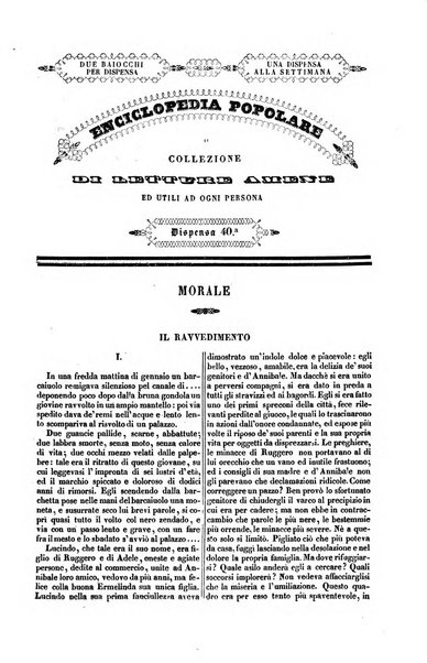 Enciclopedia popolare o collezione di letture amene ed utili ad ogni persona