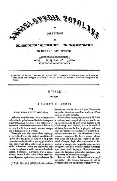 Enciclopedia popolare o collezione di letture amene ed utili ad ogni persona