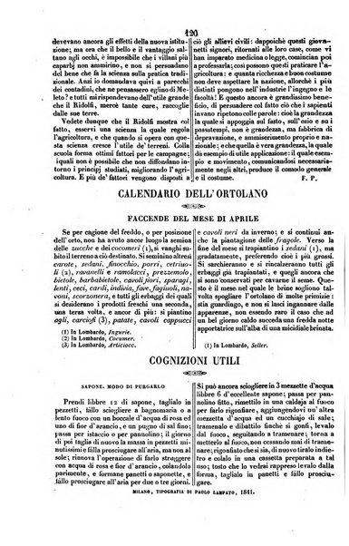 Enciclopedia popolare o collezione di letture amene ed utili ad ogni persona