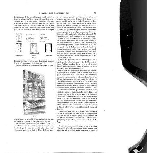 Encyclopedie d'architecture revue mensuelle des travaux publics et particuliers