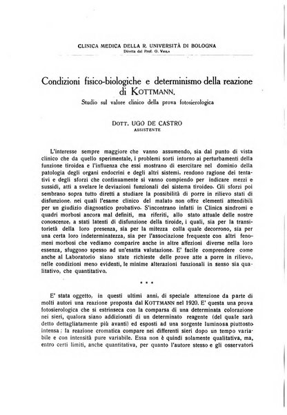 Endocrinologia e patologia costituzionale