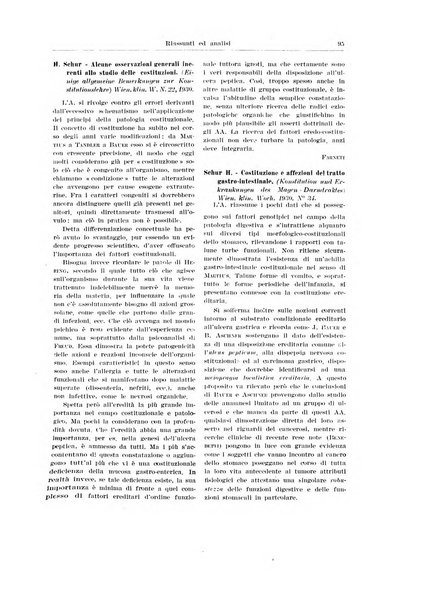 Endocrinologia e patologia costituzionale