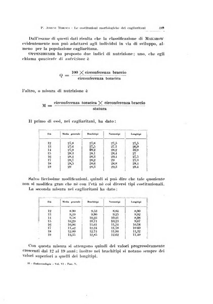 Endocrinologia e patologia costituzionale