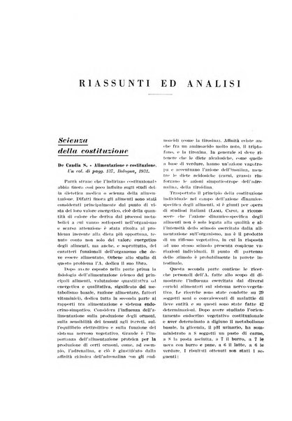 Endocrinologia e patologia costituzionale