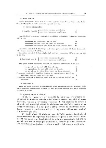 Endocrinologia e patologia costituzionale