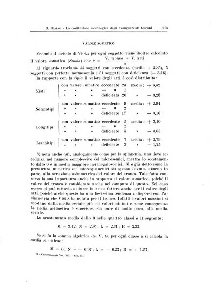 Endocrinologia e patologia costituzionale