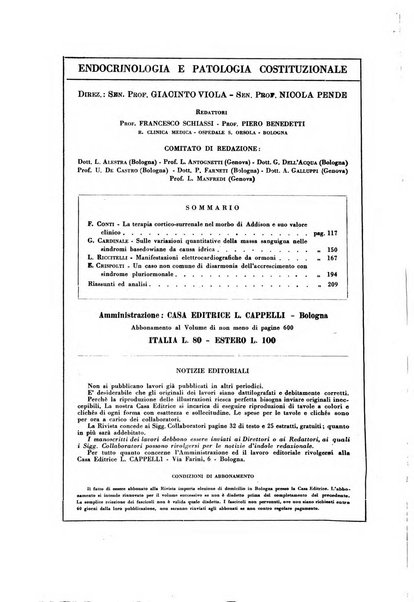 Endocrinologia e patologia costituzionale