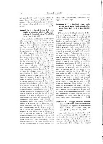 Endocrinologia e patologia costituzionale