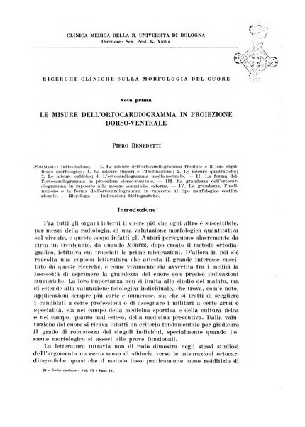 Endocrinologia e patologia costituzionale