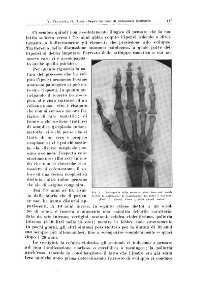 Endocrinologia e patologia costituzionale