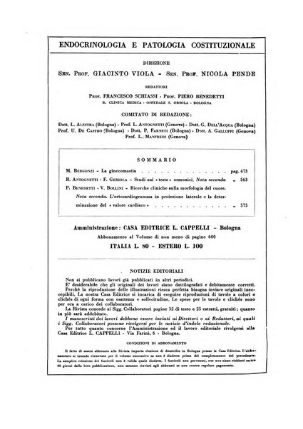 Endocrinologia e patologia costituzionale