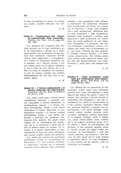 Endocrinologia e patologia costituzionale