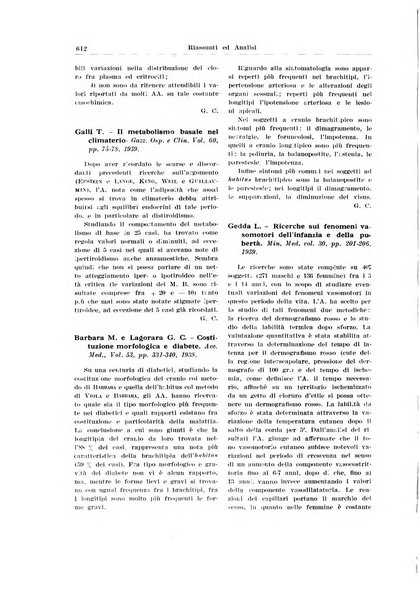 Endocrinologia e patologia costituzionale