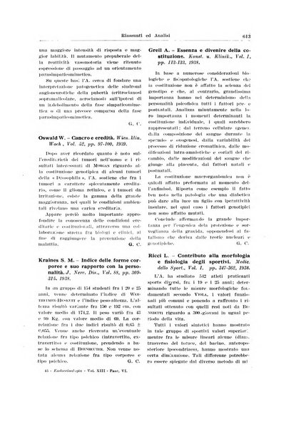 Endocrinologia e patologia costituzionale