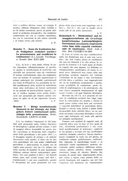 Endocrinologia e patologia costituzionale