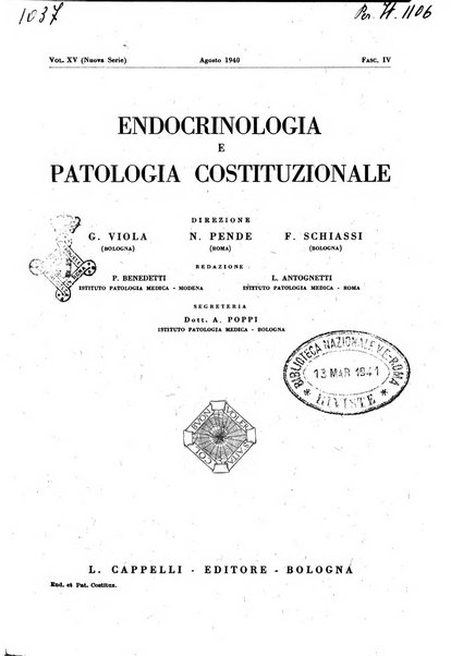 Endocrinologia e patologia costituzionale