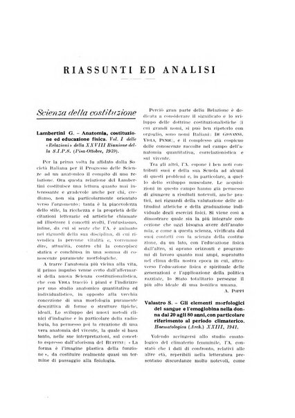 Endocrinologia e patologia costituzionale