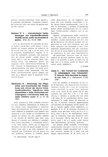 Endocrinologia e patologia costituzionale