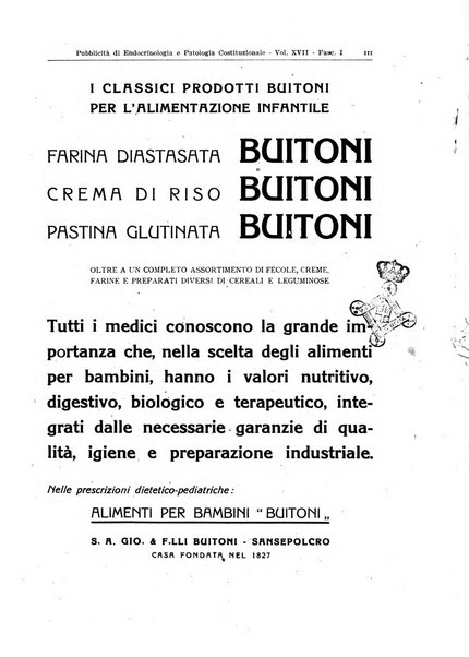 Endocrinologia e patologia costituzionale