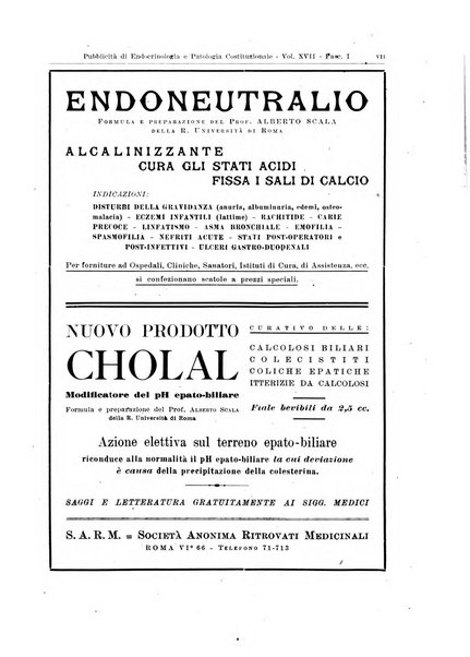 Endocrinologia e patologia costituzionale