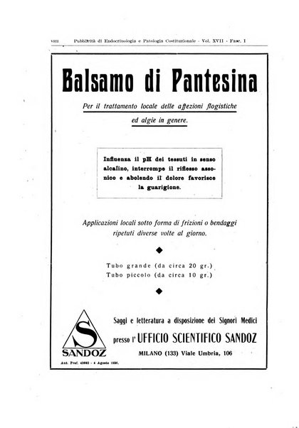 Endocrinologia e patologia costituzionale