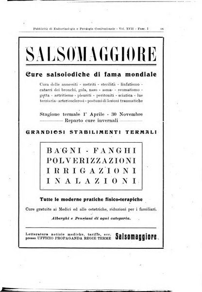 Endocrinologia e patologia costituzionale