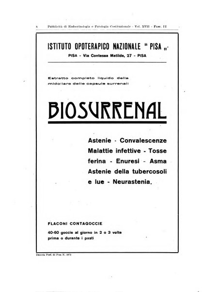 Endocrinologia e patologia costituzionale