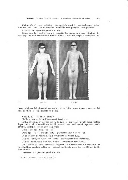 Endocrinologia e patologia costituzionale