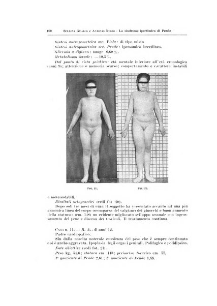 Endocrinologia e patologia costituzionale