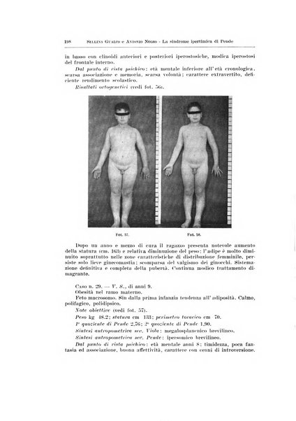 Endocrinologia e patologia costituzionale