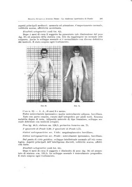 Endocrinologia e patologia costituzionale