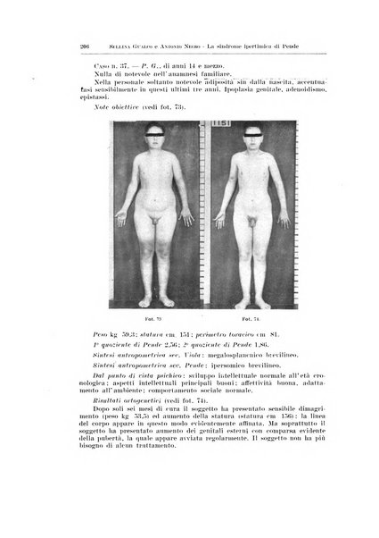 Endocrinologia e patologia costituzionale