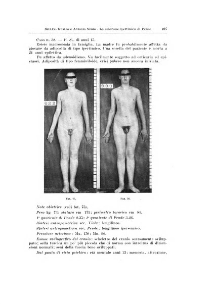 Endocrinologia e patologia costituzionale