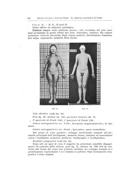 Endocrinologia e patologia costituzionale