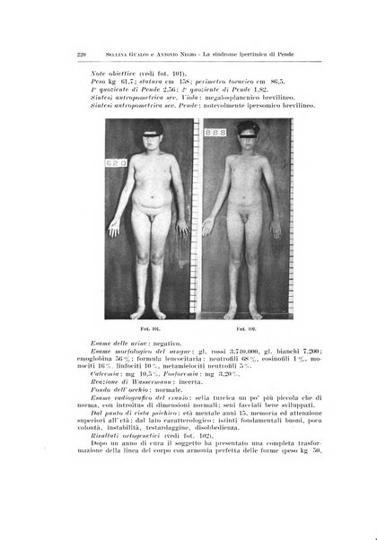 Endocrinologia e patologia costituzionale