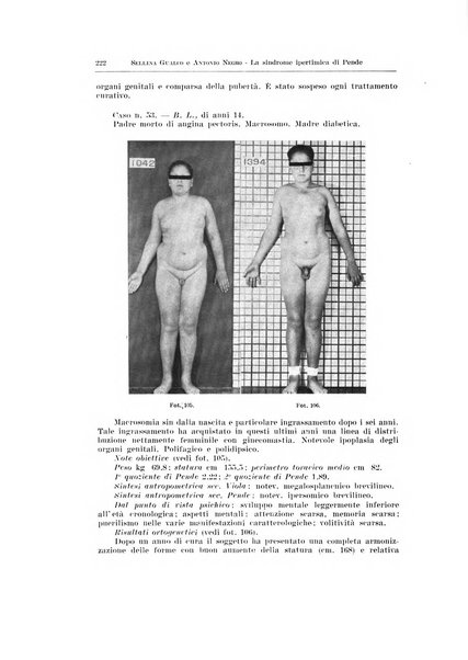 Endocrinologia e patologia costituzionale