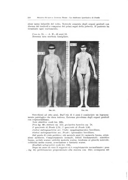 Endocrinologia e patologia costituzionale