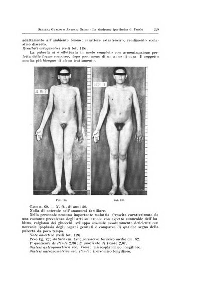 Endocrinologia e patologia costituzionale