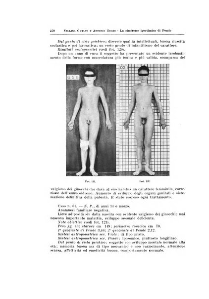 Endocrinologia e patologia costituzionale