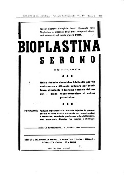 Endocrinologia e patologia costituzionale