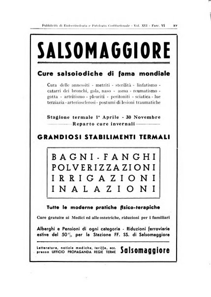 Endocrinologia e patologia costituzionale